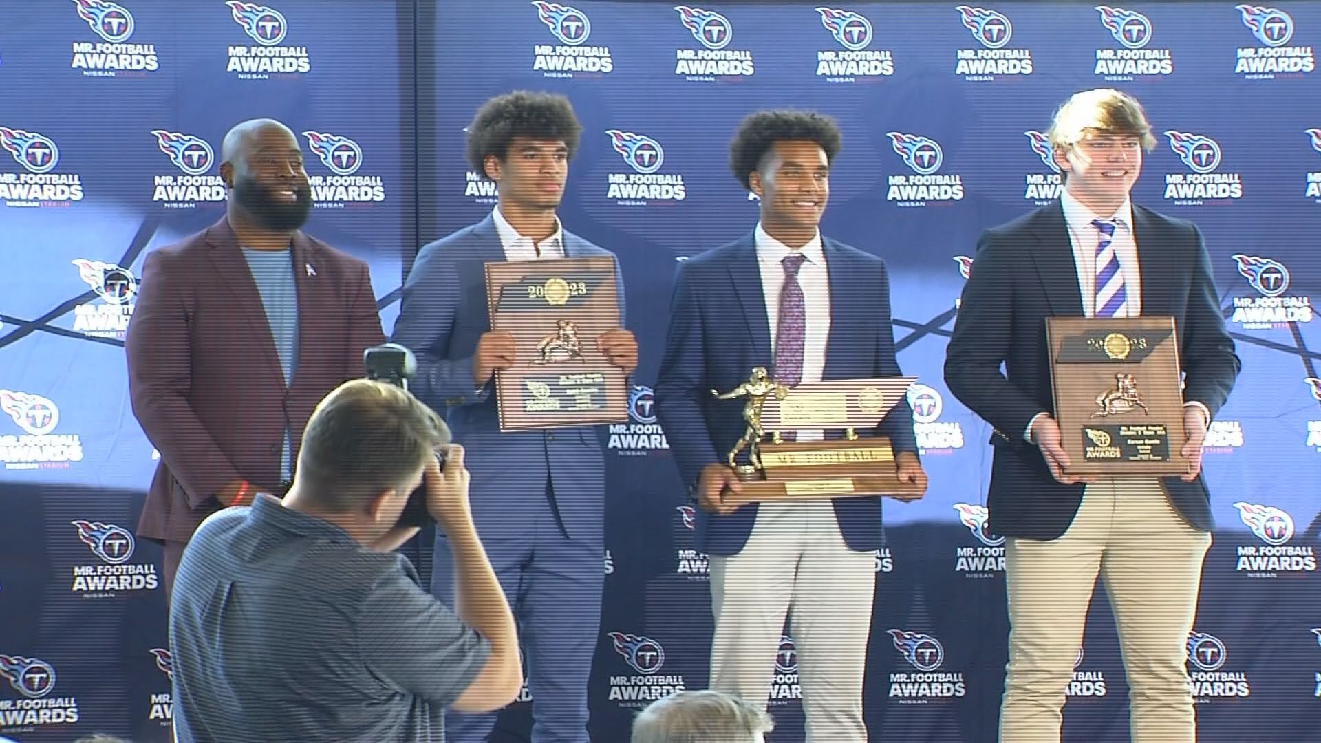 Baylor's Jefferson and Bradley Central's Carter win Mr. Football Awards